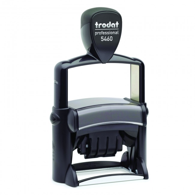 (image for) Trodat 5460 Self-Inking Die-Plate Dater (1 9/16" x 2 3/8")